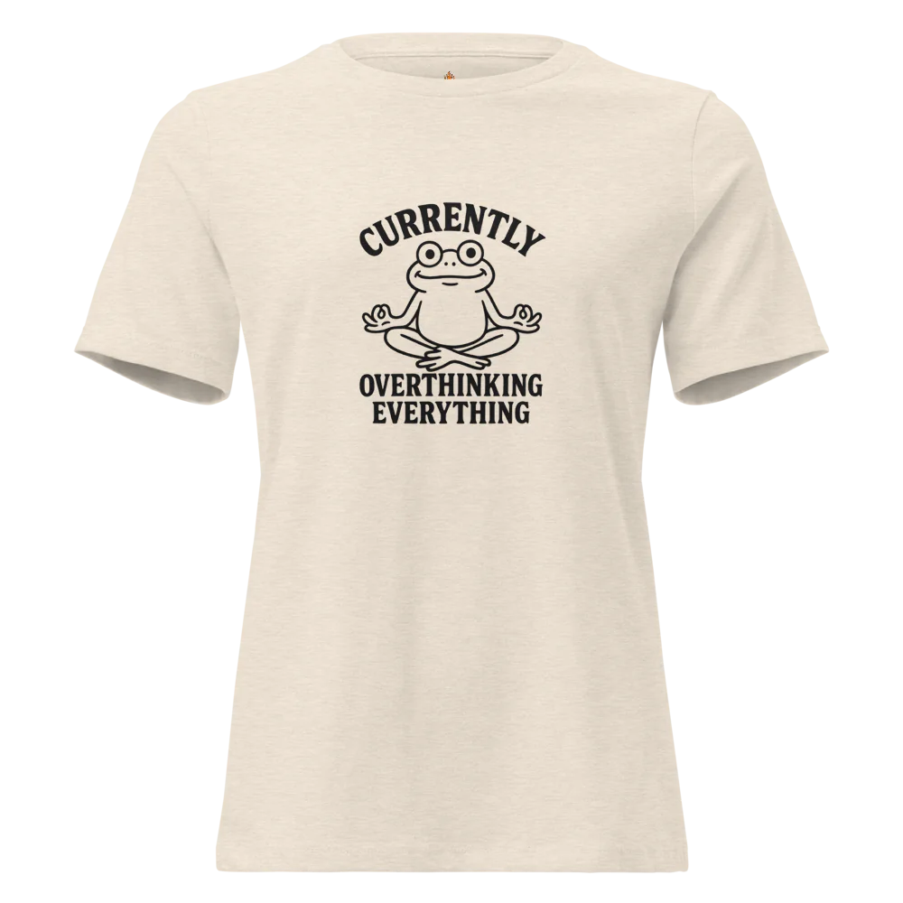 Currently Overthinking Everything™ | Unisex Staple Eco T-Shirt | The Perfect Giftable