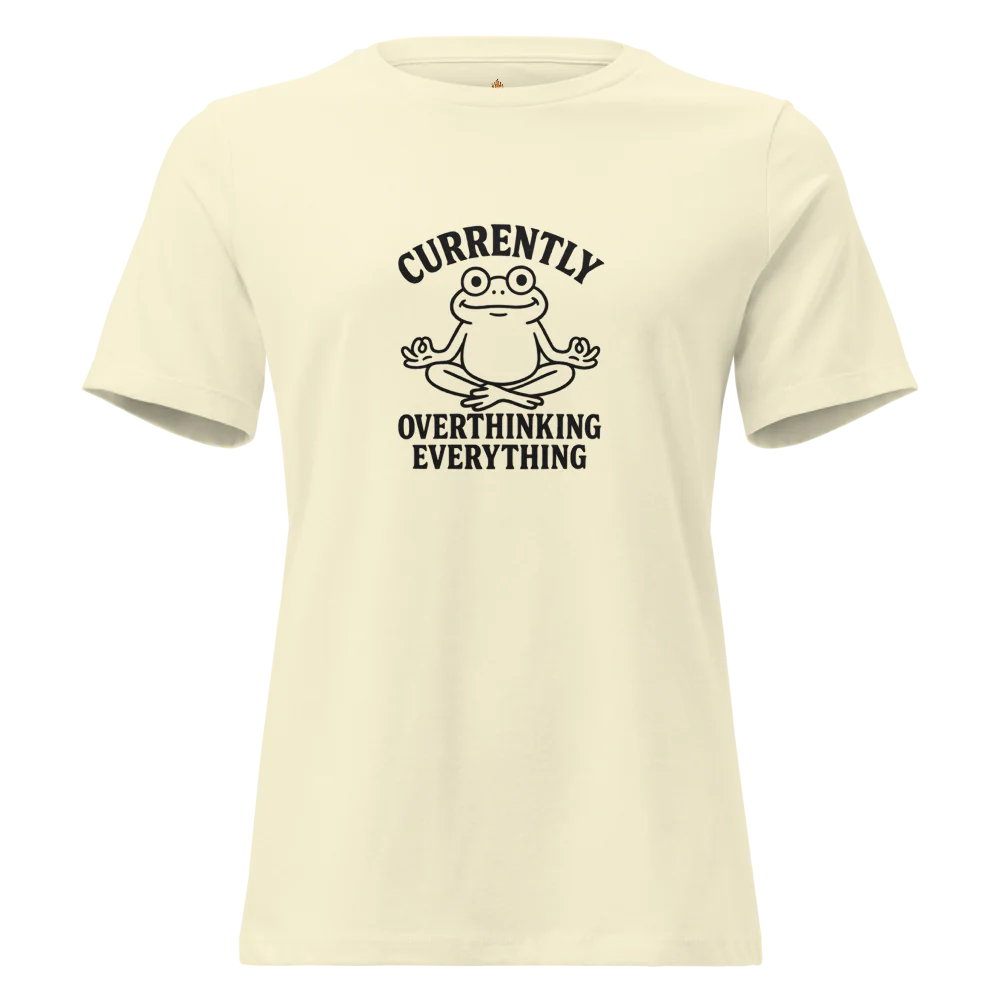 Currently Overthinking Everything™ | Unisex Staple Eco T-Shirt | The Perfect Giftable