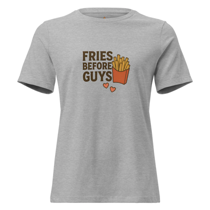 Fries Before Guys™ | Unisex Staple Eco T-Shirt | The Perfect Giftable