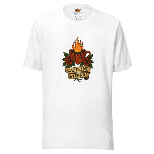 Caffeine Eternal™ | Unisex Staple Eco T-Shirt | The Perfect Giftable