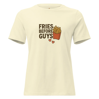 Fries Before Guys™ | Unisex Staple Eco T-Shirt | The Perfect Giftable