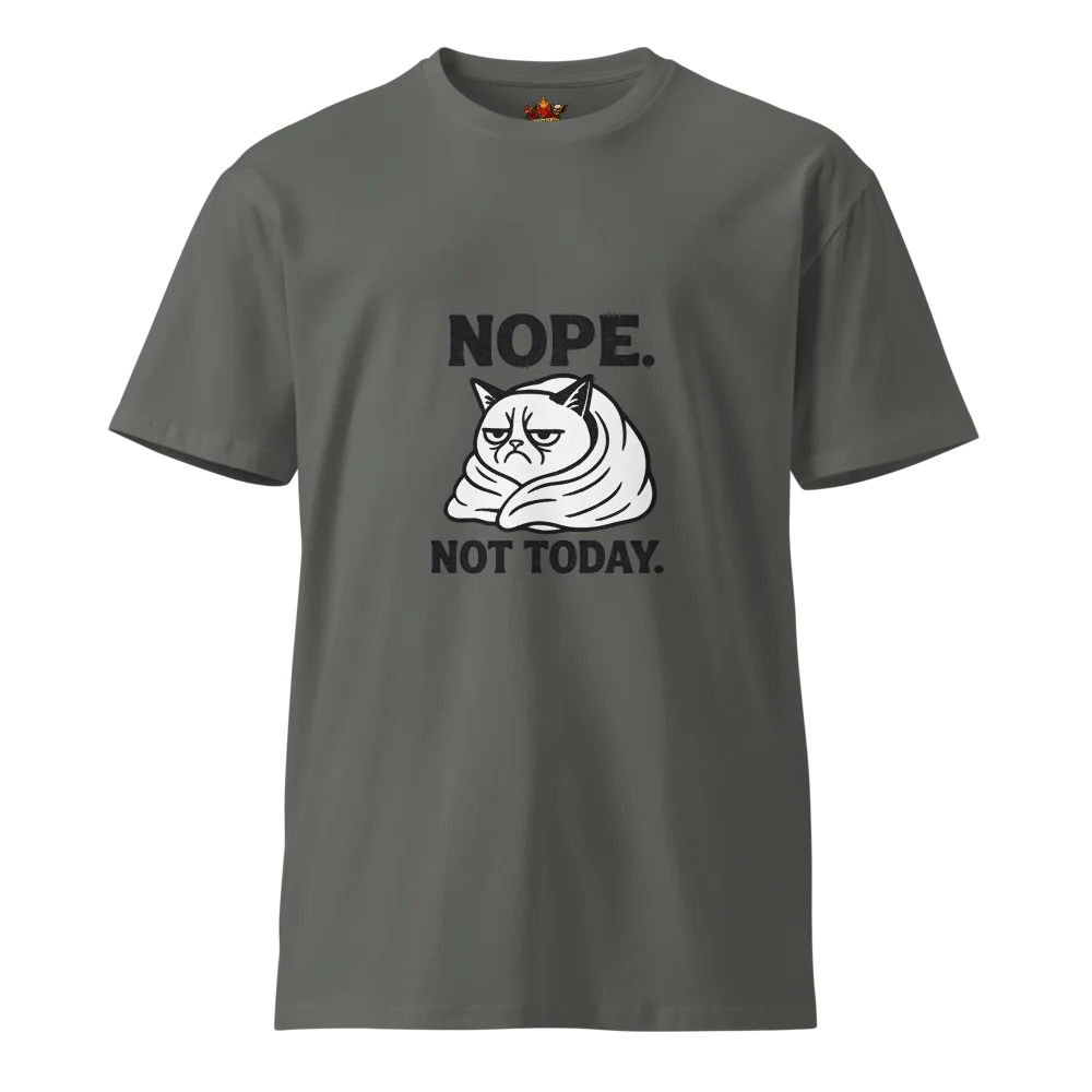 Nope. Not Today.™ | Unisex Premium T-Shirt | The Perfect Giftable