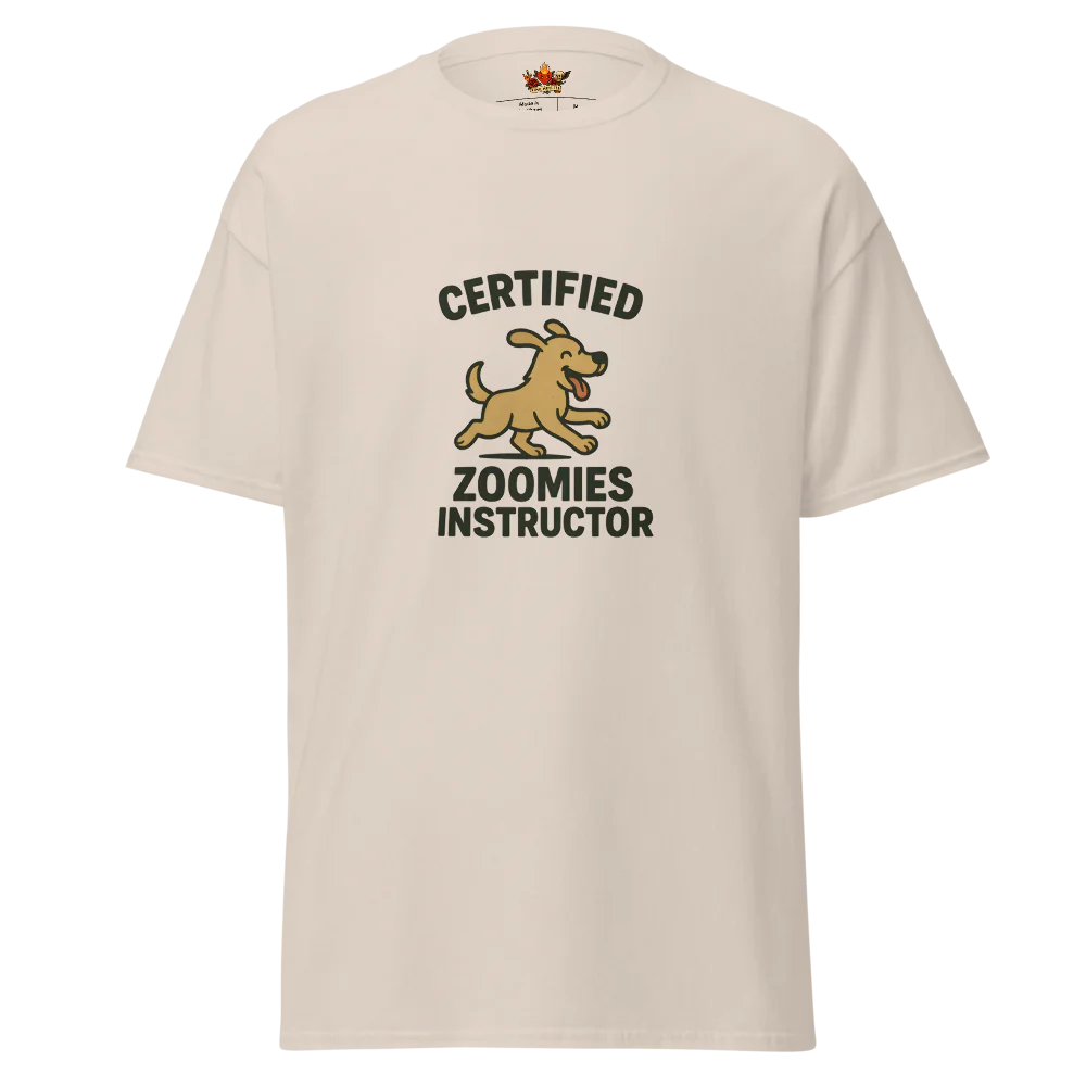 Certified Zoomies Instructor™ | Unisex Staple T-Shirt | The Perfect Giftable