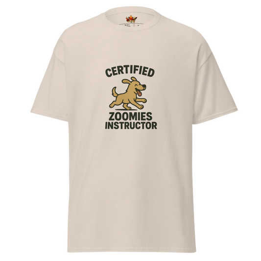 Certified Zoomies Instructor™ | Unisex Staple T-Shirt | The Perfect Giftable