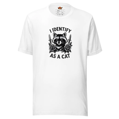 I Identify as a Cat™ | Unisex Staple Eco T-Shirt | The Perfect Giftable