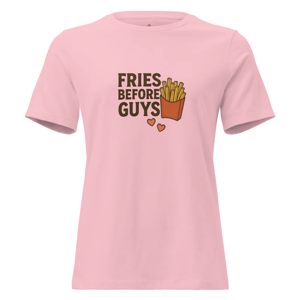 Fries Before Guys™ | Unisex Staple Eco T-Shirt | The Perfect Giftable