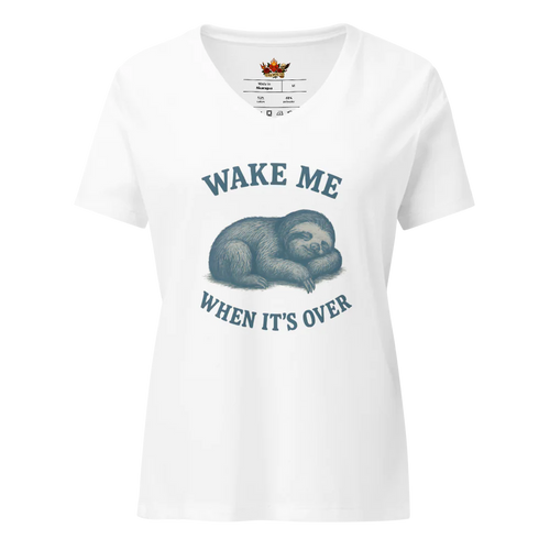 Women's Relaxed V-Neck T-Shirt | Bella Canvas 6405CVC