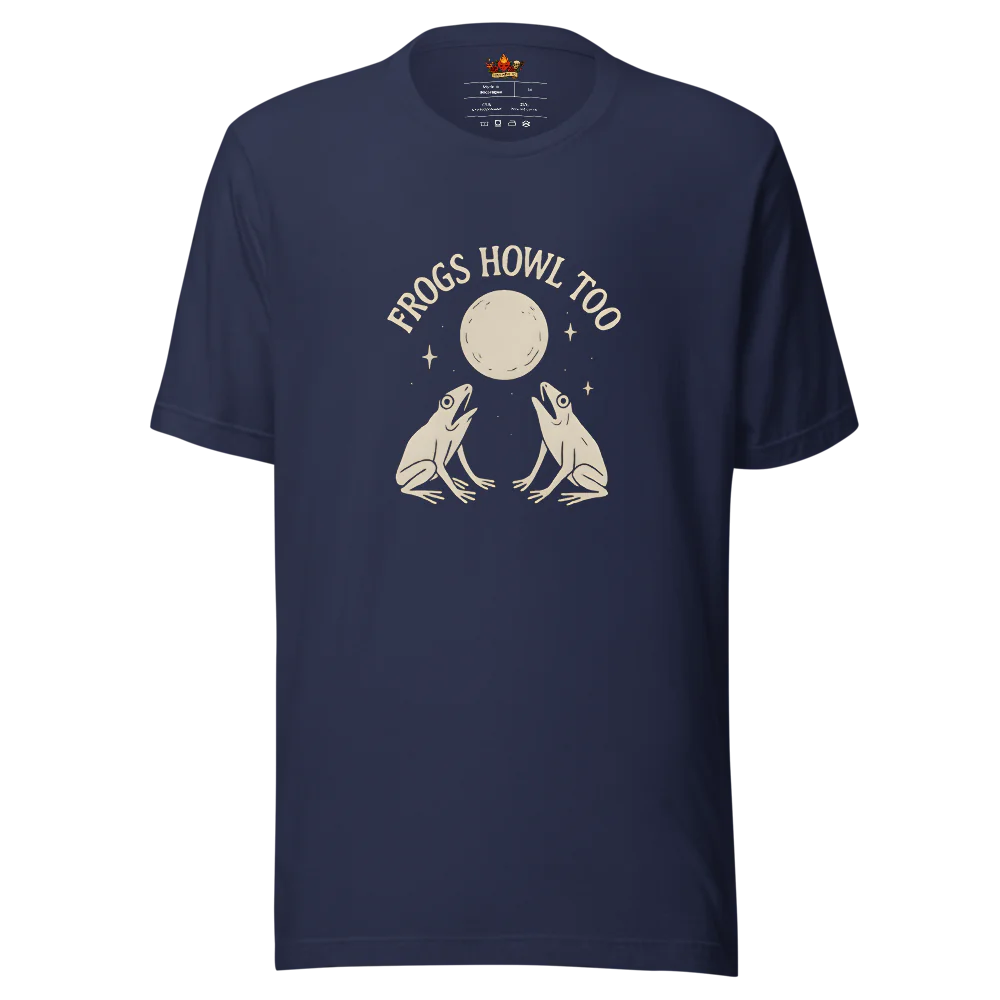 Frogs Howl Too™ | Unisex Staple Eco T-Shirt | The Perfect Giftable