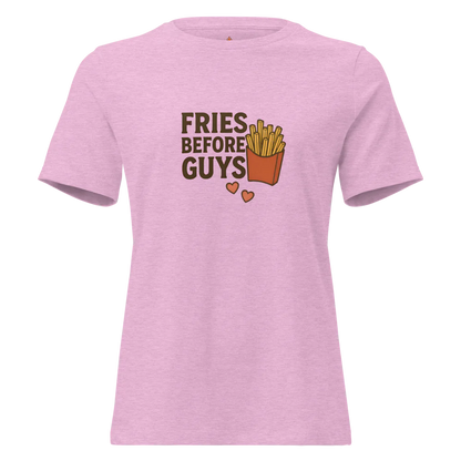 Fries Before Guys™ | Unisex Staple Eco T-Shirt | The Perfect Giftable