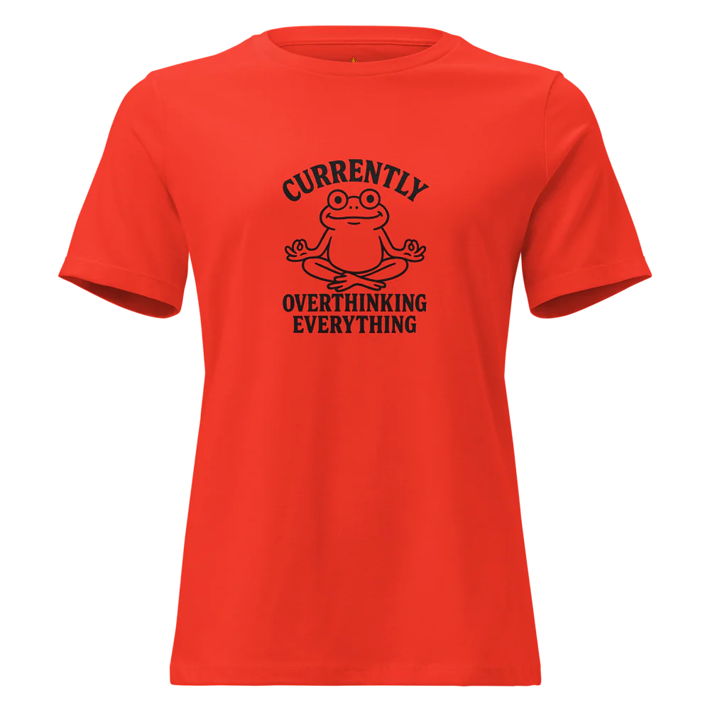 Currently Overthinking Everything™ | Unisex Staple Eco T-Shirt | The Perfect Giftable