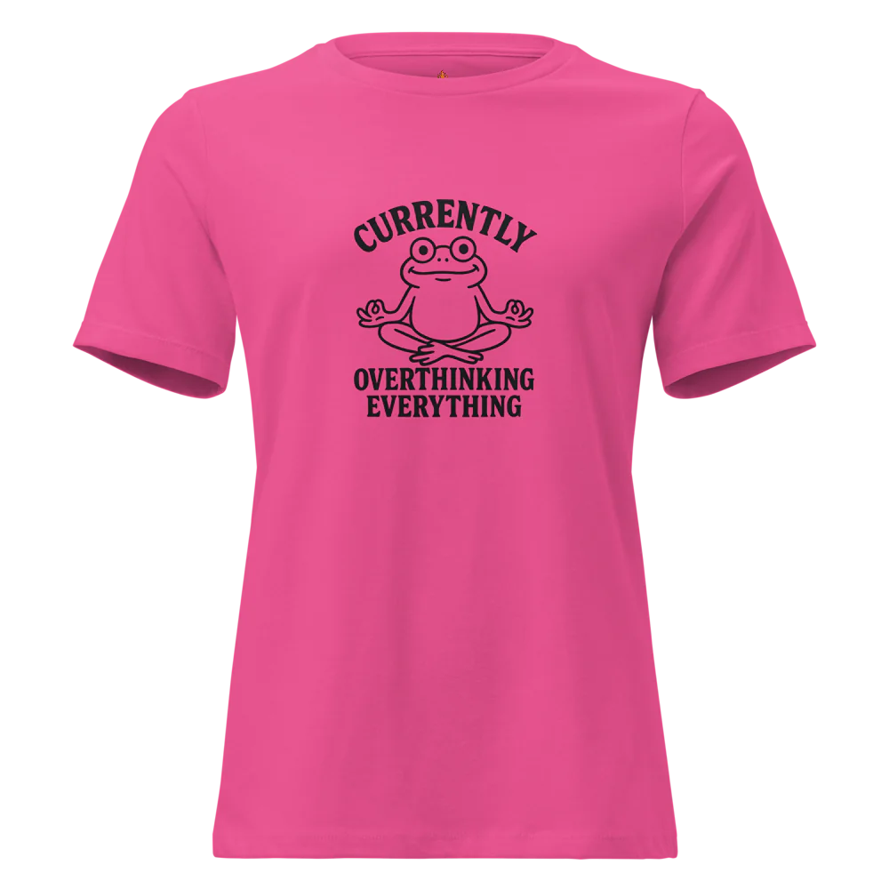 Currently Overthinking Everything™ | Unisex Staple Eco T-Shirt | The Perfect Giftable
